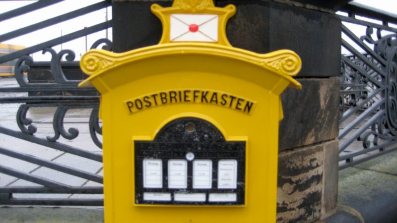 Deutsche Post brievenbus