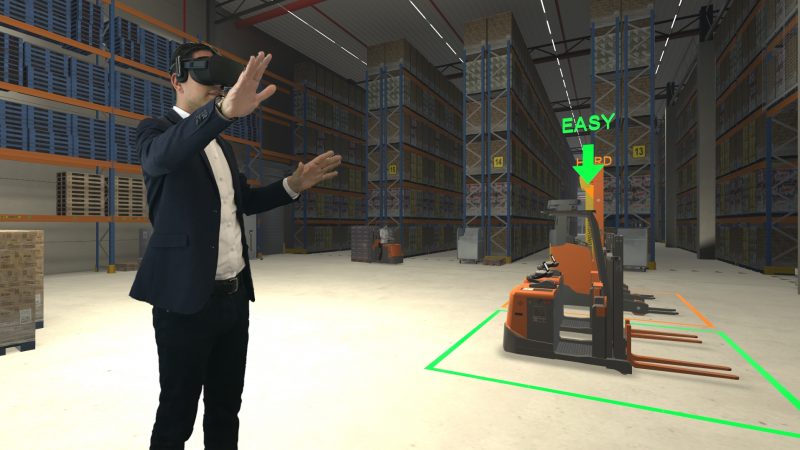 Jeroen Steenbakkers, Virtual reality, virtueel warehouse