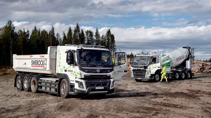 Volvo Trucks elektrisch bouw swerock