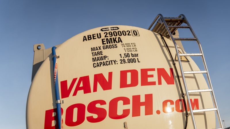 Van den Bosch, tankcontainer