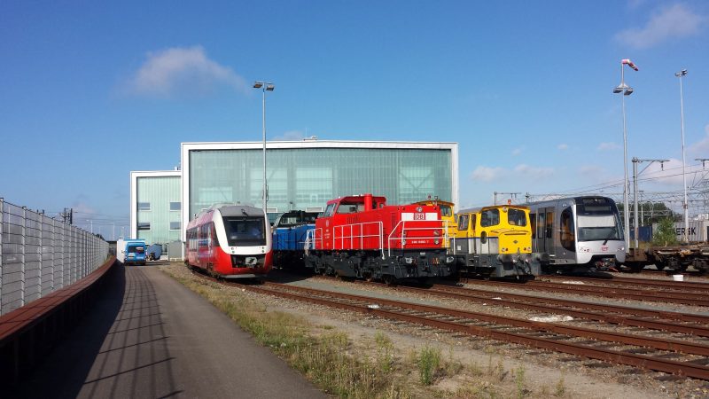 Shunter, spoor, onderhoud, trein, Alstom