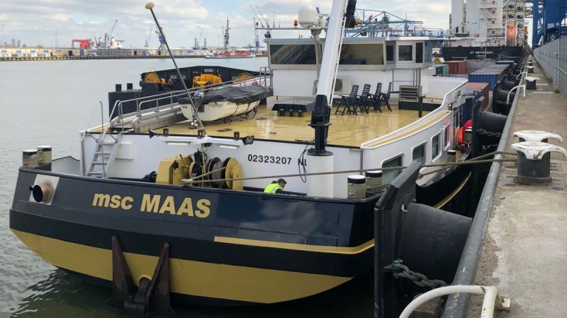 Binnenvaartschip 'Maas' Future Proof Shipping