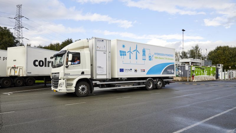 Colruyt Group H2-Share hydrogen truck (5x), waterstof, VDL