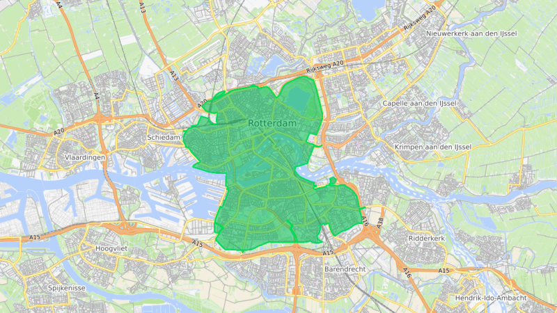 zero-emissiezone Rotterdam