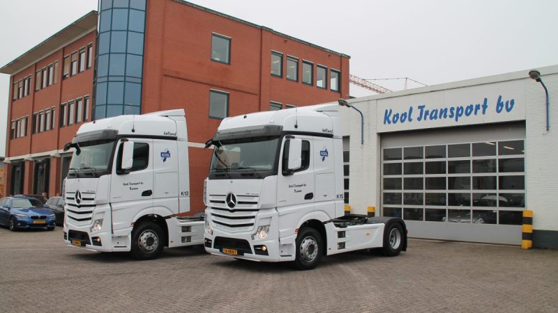 Vrachtwagens Kool Transport