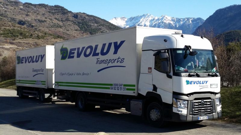 Vrachtwagen Devoluy