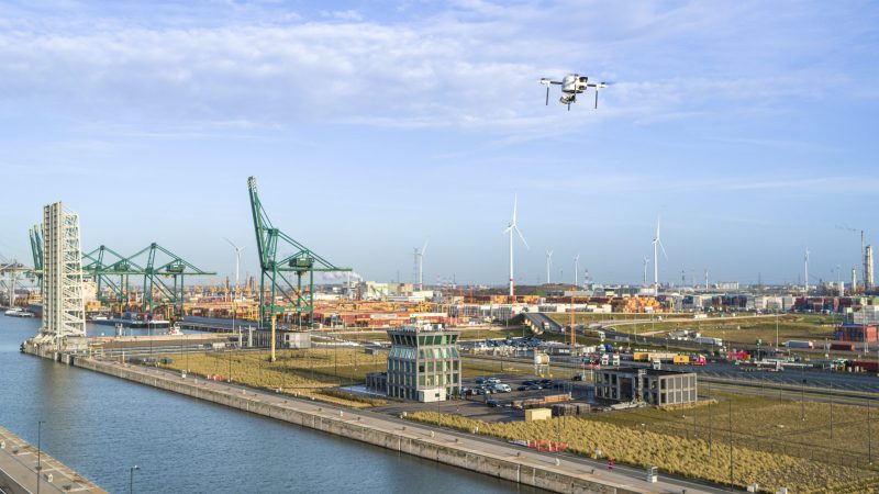 drones haven antwerpen