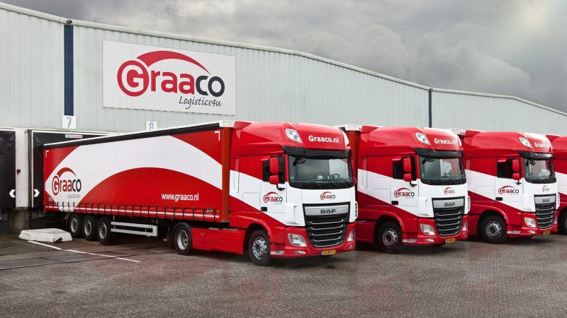 Vrachtwagens van Graaco