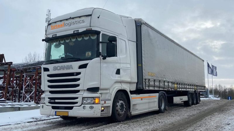 Vrachtwagen Totaal Logistics