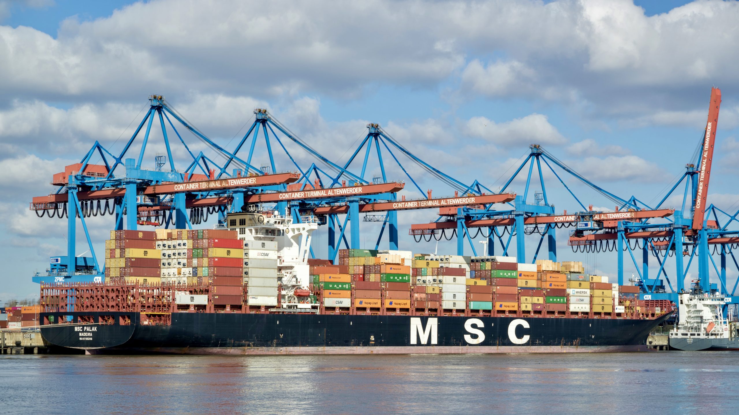 Containerreederei MSC wird Großaktionär der HHLA