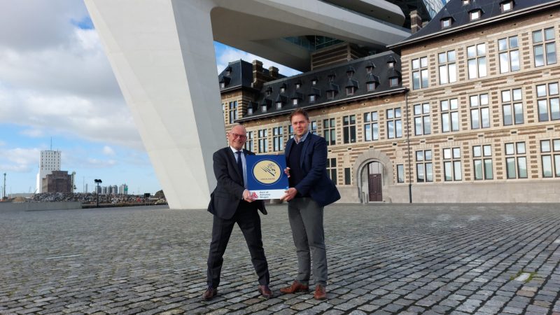 Stichting Green Award en Port of Antwerp-Bruges werken samen.
