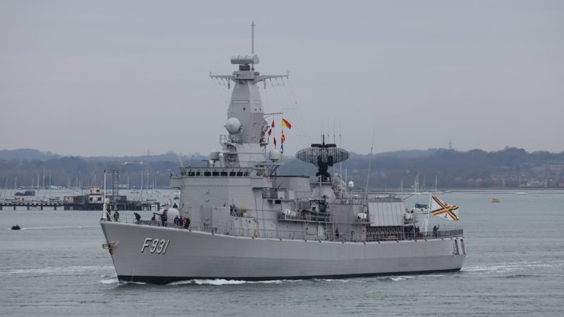 Fregat van Belgische marine