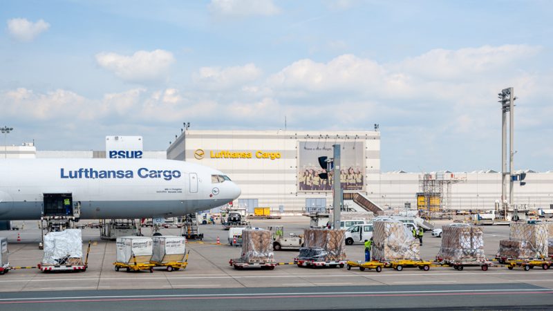 Vracht van Lufthansa Cargo