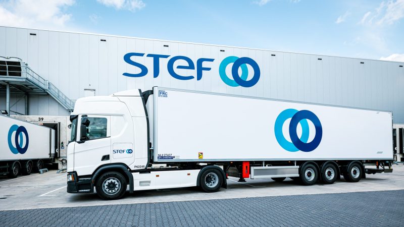 Vrachtwagen van Stef Group